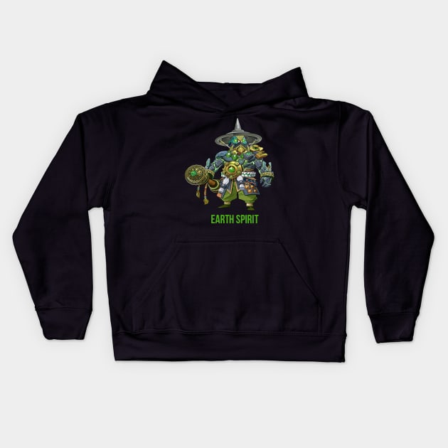 Dota 2 EARTH SPIRIT Kids Hoodie by drewranger123